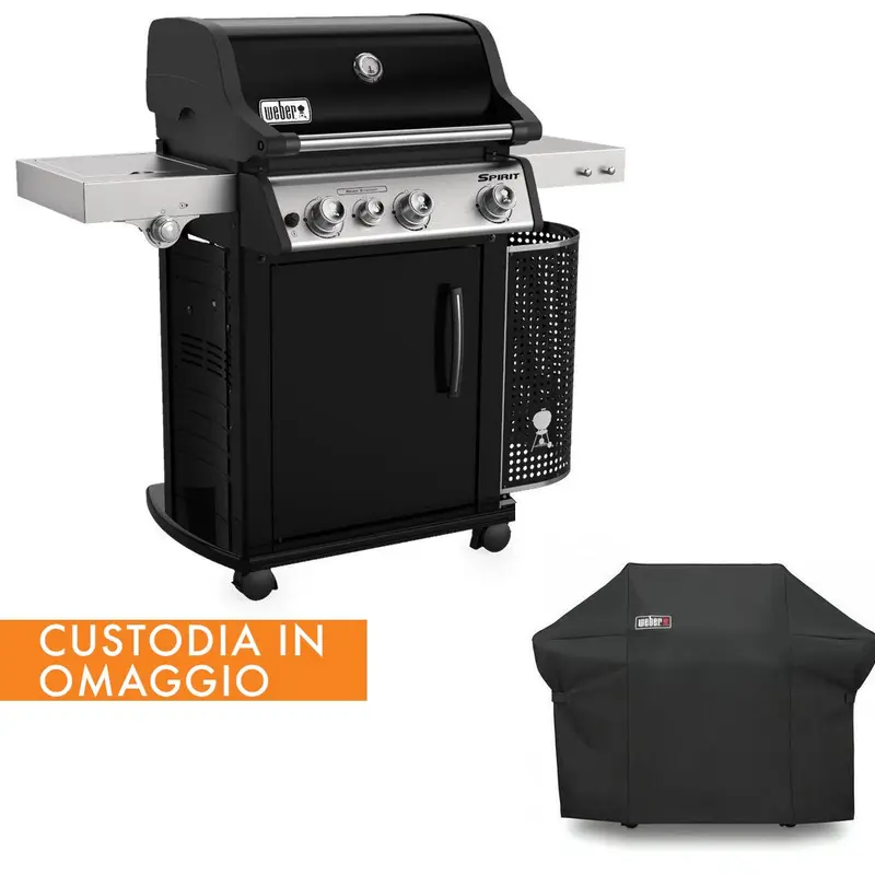 BARBECUE A GAS WEBER SPIRIT EP-335 GBS CON CUSTODIA