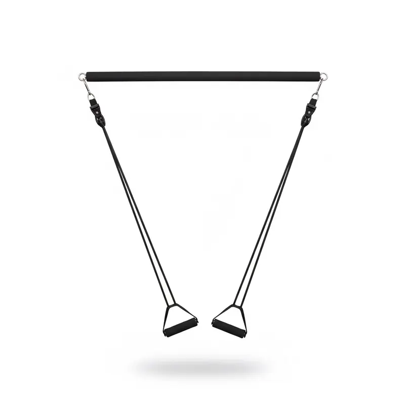 Barra de pilates con anillo de rodamientos – Accesorio de entrenamiento multifuncional