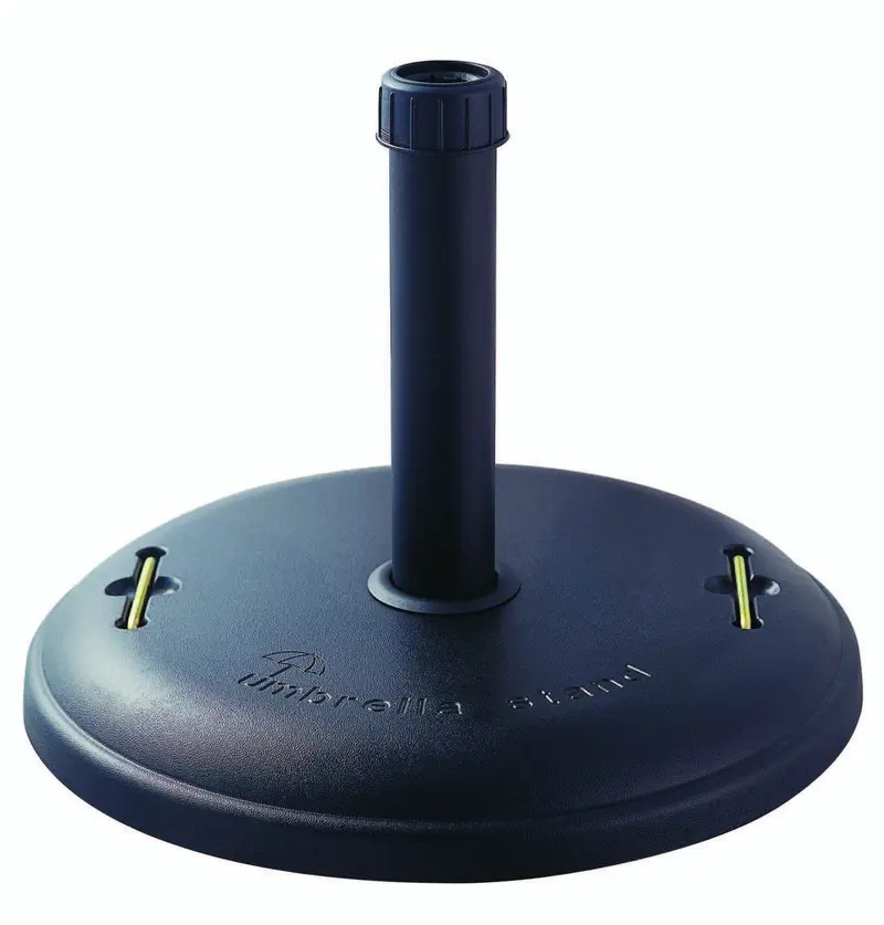 Base per Ombrellone in Cemento Nero da 22 kg