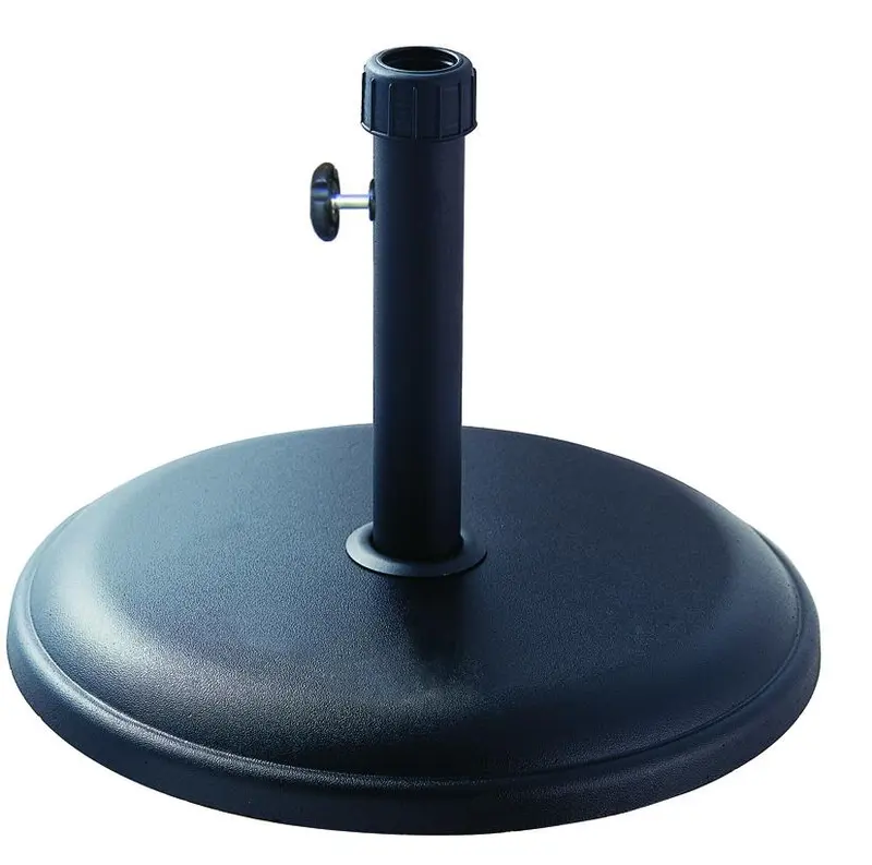 Base per ombrellone rotonda in cemento da 16 kg