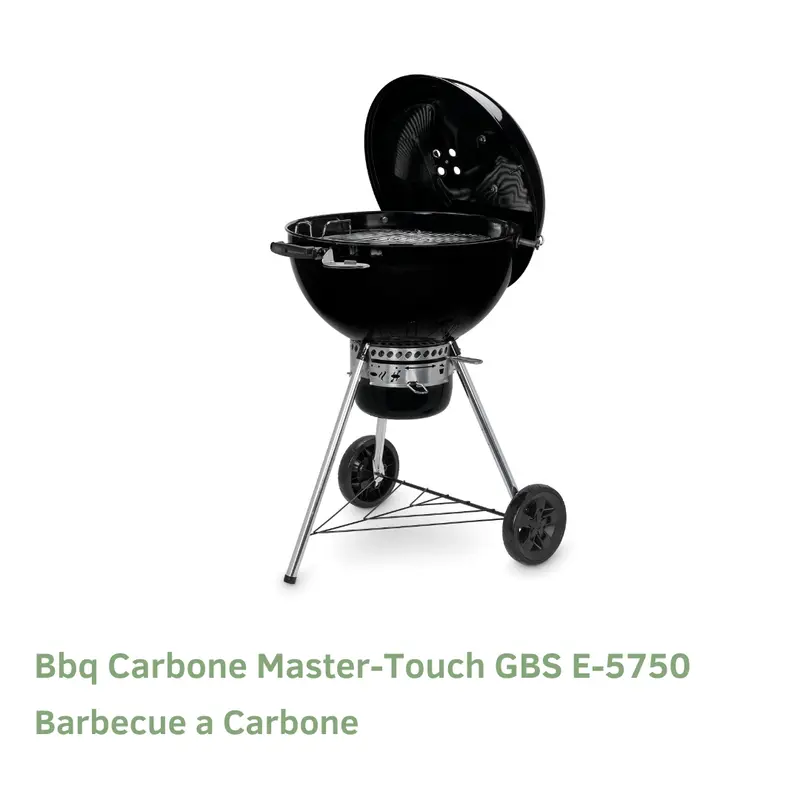 Bbq Carbone Master-Touch GBS E-5750 Nero Weber