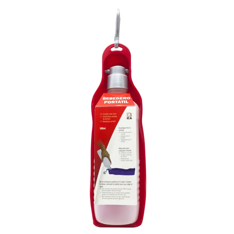 Bebedero portátil con clip (0.5 l)