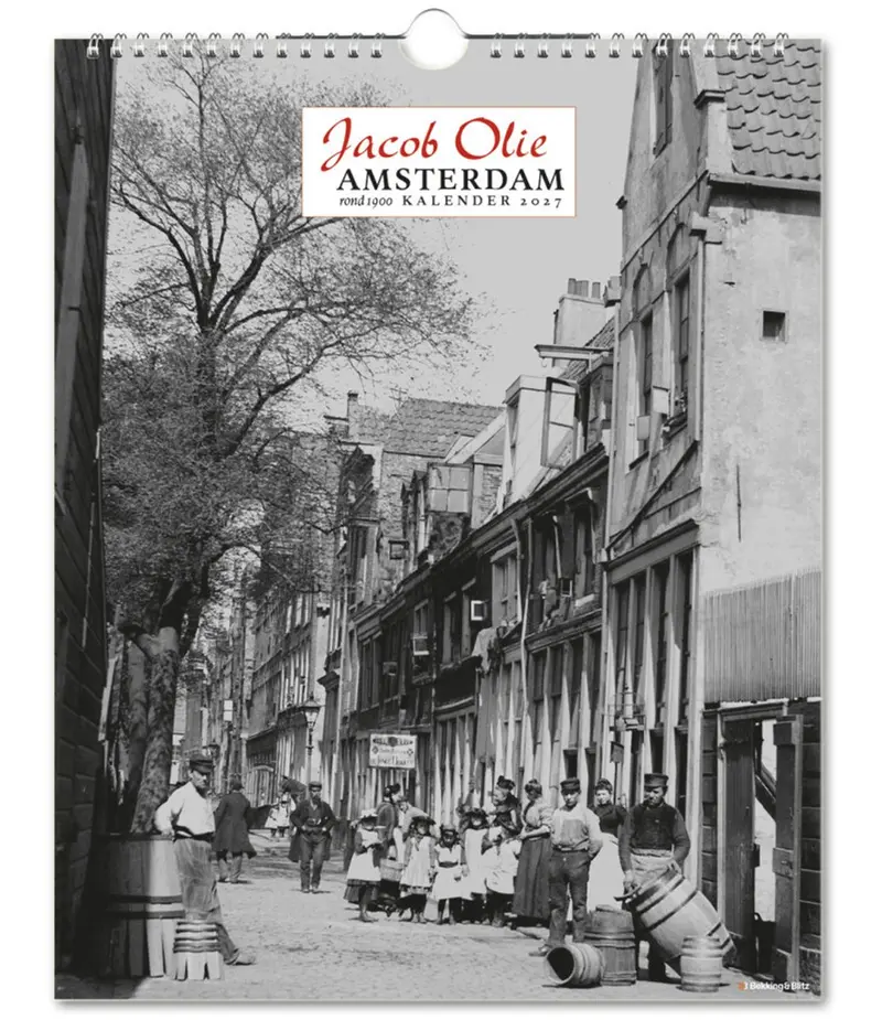 Bekking blitz amsterdam rond 1900 kalender 2027, jacob olie