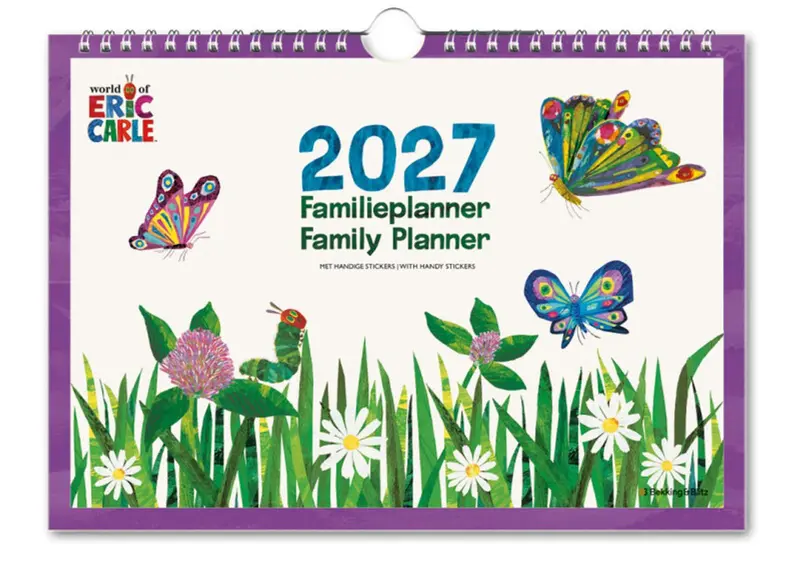 Bekking blitz familieplanner rupsje nooitgenoeg kalender 2027
