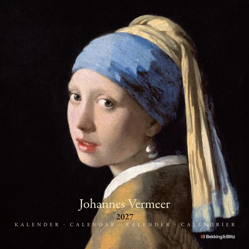 Bekking blitz johannes vermeer mini kalender 2027