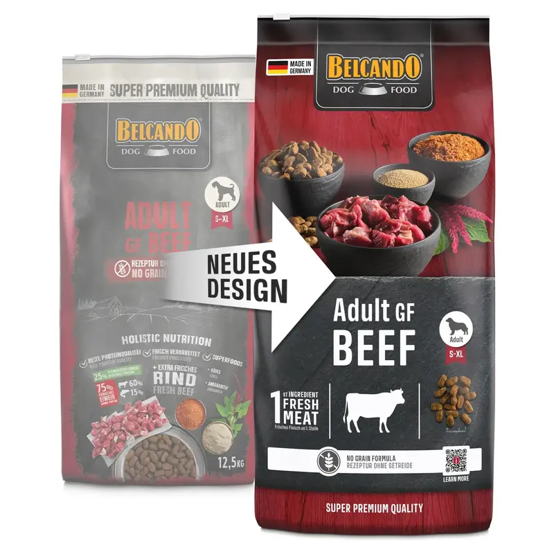 🐄 BELCANDO Adult Grain Free Beef | Pienso sin Cereales y sin Pollo con Ternera Fresca