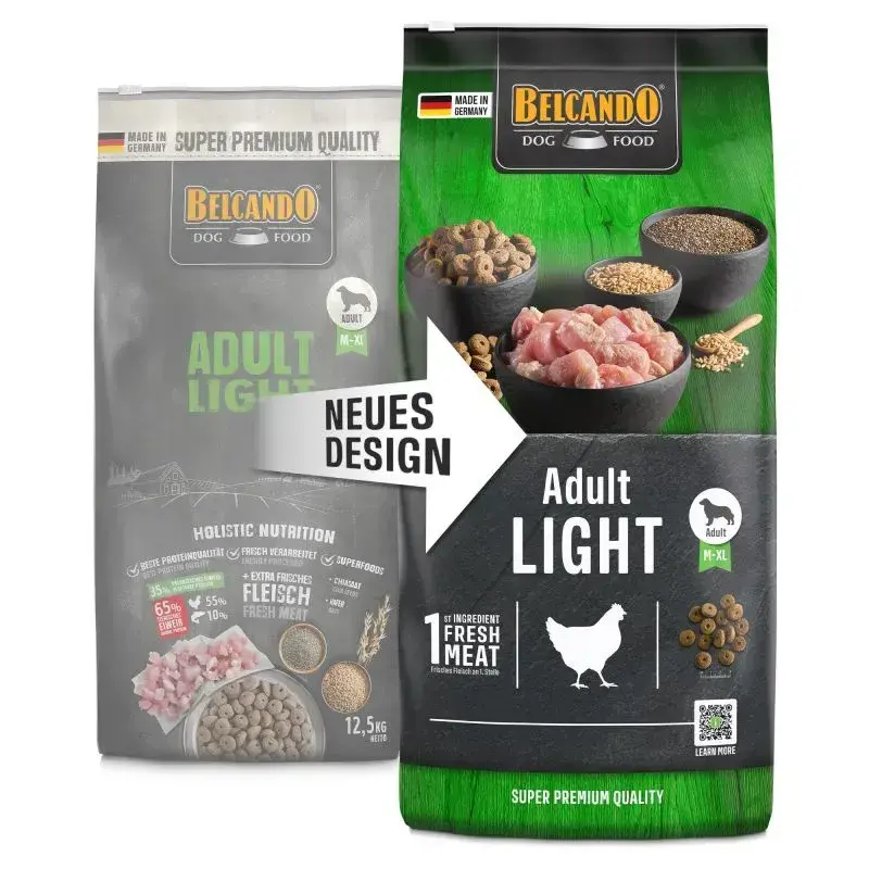 🐕 BELCANDO Adult Light | Pienso Light para Perros con Sobrepeso o Baja Actividad