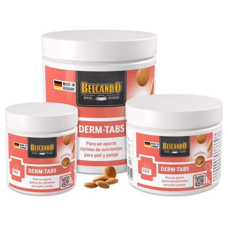 💊 BELCANDO Derm-Tabs | tabletas para el cuidado de la piel y pelo del perro