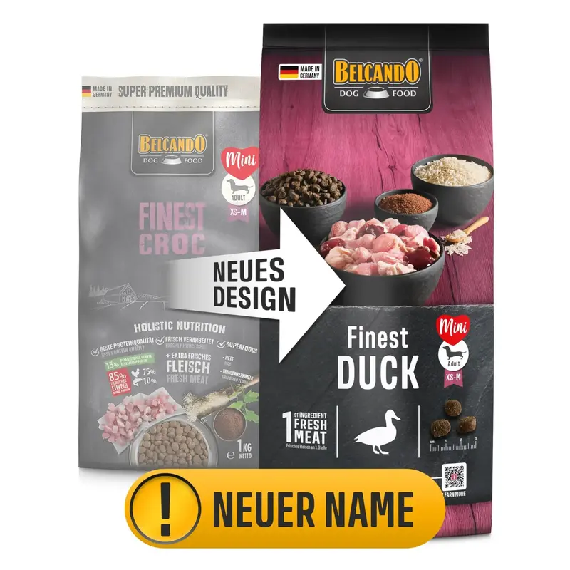 🐶 BELCANDO Finest Croc | Pienso Premium para Perros Adultos Pequeños y Medianos
