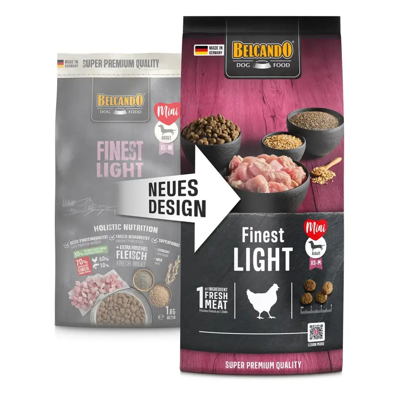 🐶 BELCANDO Finest Light | Pienso Light para Perros con Sobrepeso o Senior