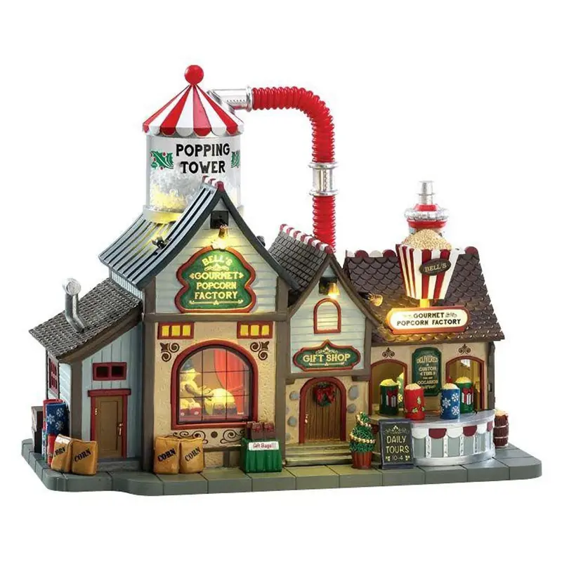 Bell's Gourmet Popcorn Factory (cod. 75188) - Fabbrica di popcorn Lemax