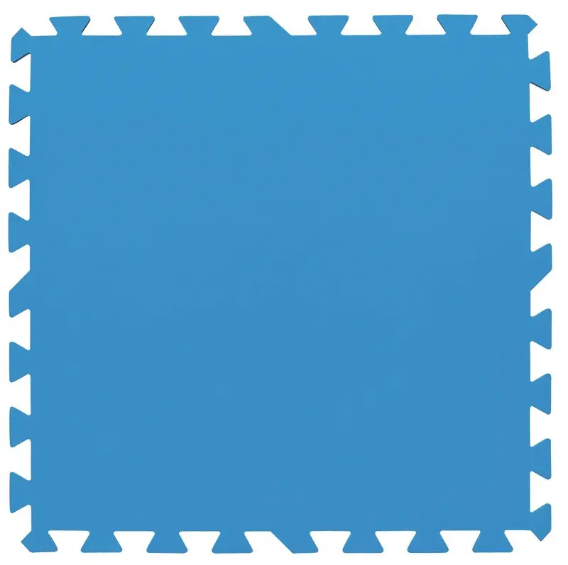 BESTWAY 58220 TAPPETINO BASE PER PISCINA FUORI TERRA BLU MORBIDO 50X50