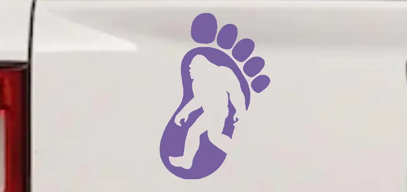 Bigfoot Sasquatch Vinyl Decal for Car Truck Window Sticker