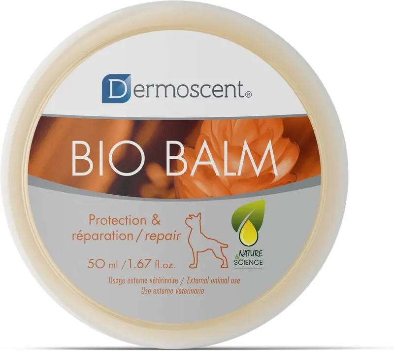🐾 Biobalm 50 ml Dermoscent – Hidratación y protección natural para las patas, trufa y callos de tu perro