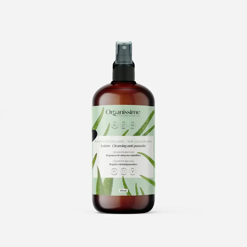 Biogance - Lotion nettoyante  antiparasitaire  Chien Organissime