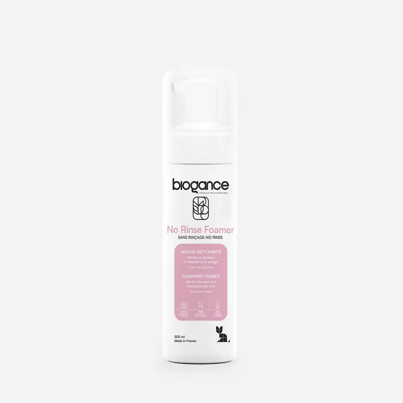 Biogance - No rince Foamer Chat - Mousse sans rinçage