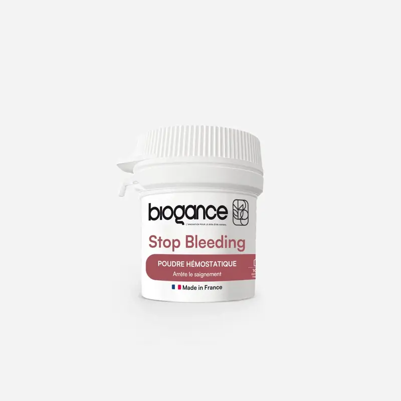 Biogance - Poudre Stop Saignements - chien et chat
