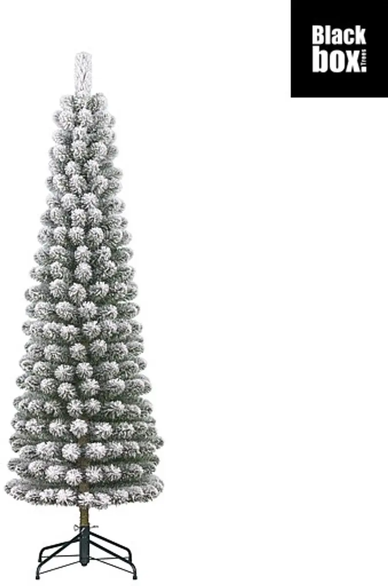 Black box charlton pilar x-mas tree green frosted tips 409 - h230xd58cm