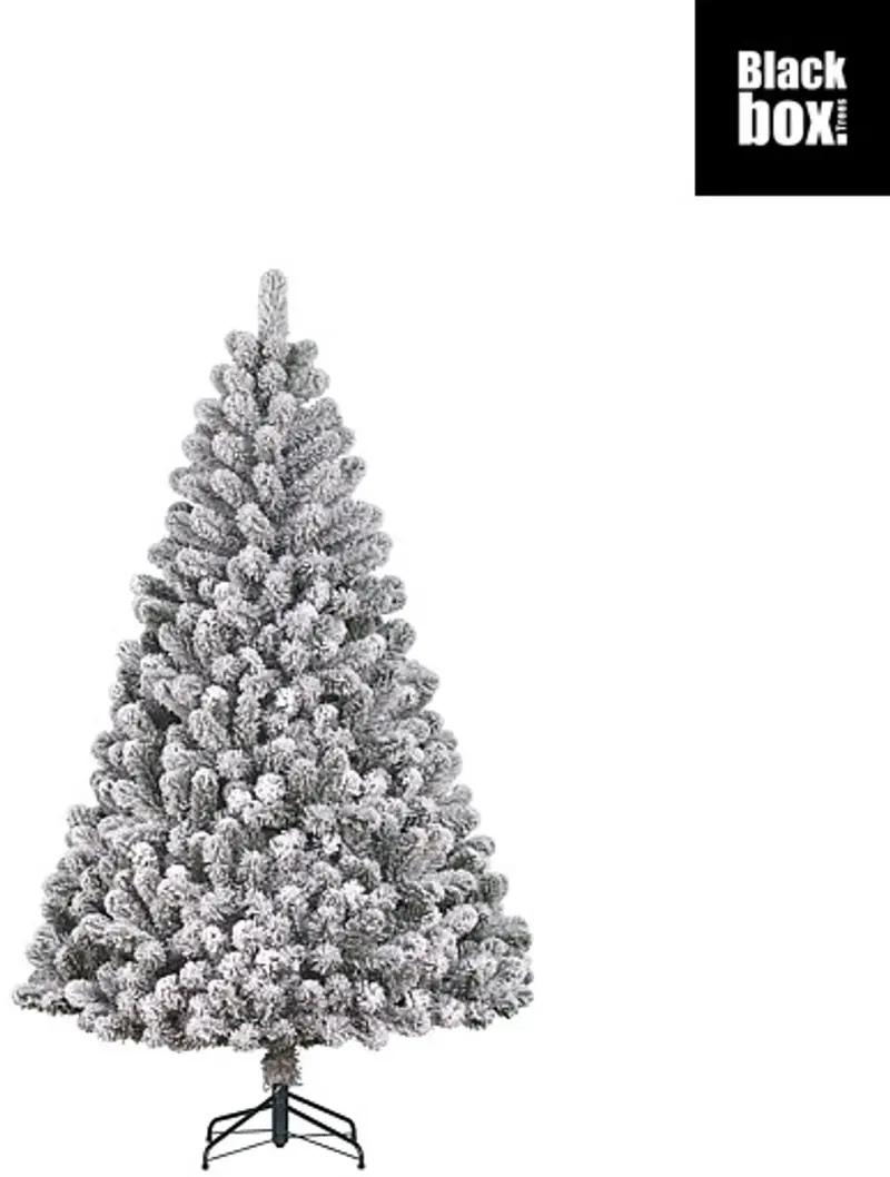 Black box charlton x-mas tree green frosted tips 525 - h185xd115cm