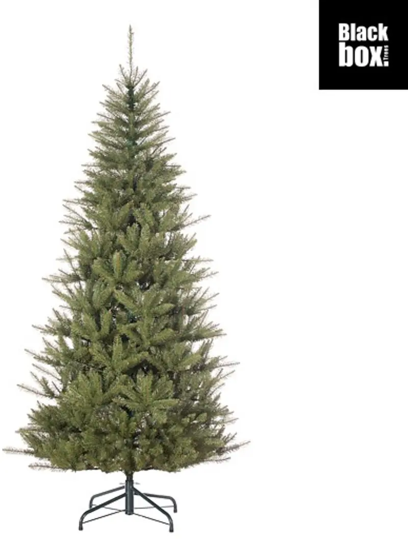 Black box trees malden kunstkerstboom - kunst kerstboom h215 x d112 cm - groen
