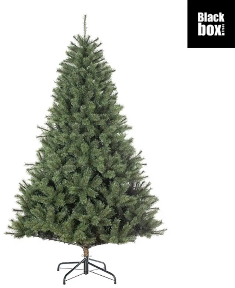 Black box trees norwood kunstkerstboom - kunst kerstboom h230 x d150 cm - groen