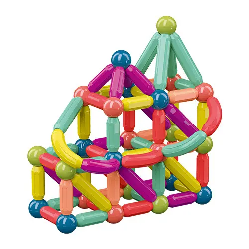Bloques Magnéticos Infantiles – Juego Educativo de Construcción Creativa