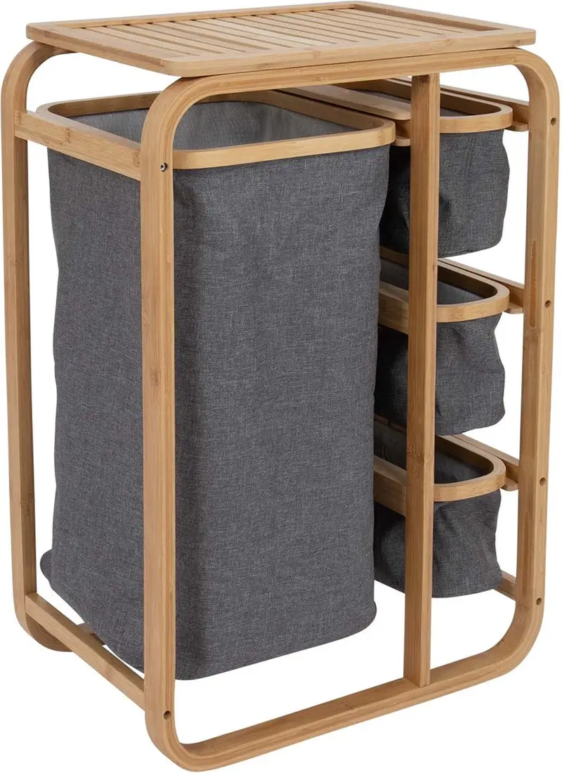 Bo-camp - urban outdoor - kast - kemptown - bamboe - grijs
