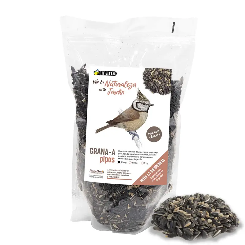 BOLSA MEZCLA SEMILLAS CON CASCARA 1.8KG