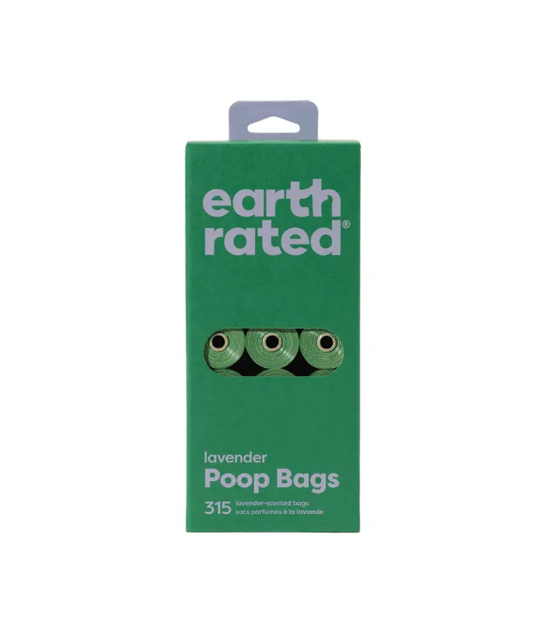 Bolsas para excrementos de Perro con Perfume earth rated 315
