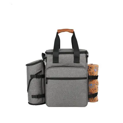 Bolso de viaje para comida de mascotas – Material Oxford resistente y capacidad de 5–6 L