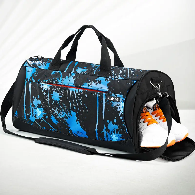 Bolso deportivo fitness para hombre – tejido Oxford impermeable