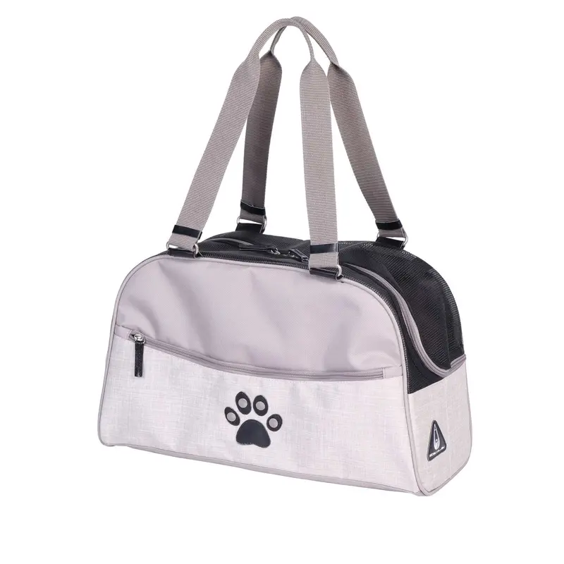 👜 Bolso para Mascotas Banten Gris ZU&LU | 44 cm | Hasta 7 kg