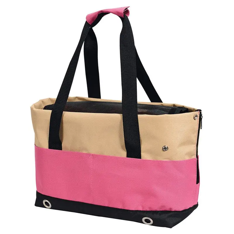 Bolso transportín rosa