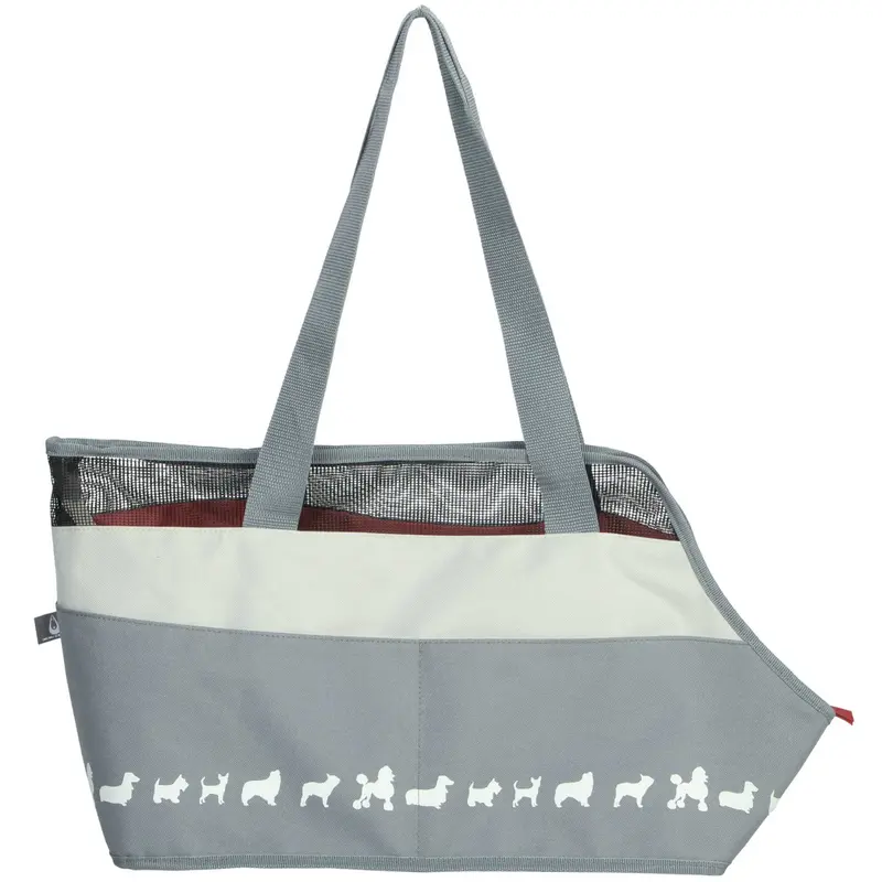 Bolso trasportín para su mascota Sumatra Pine gris ZU&LU (41 cm)