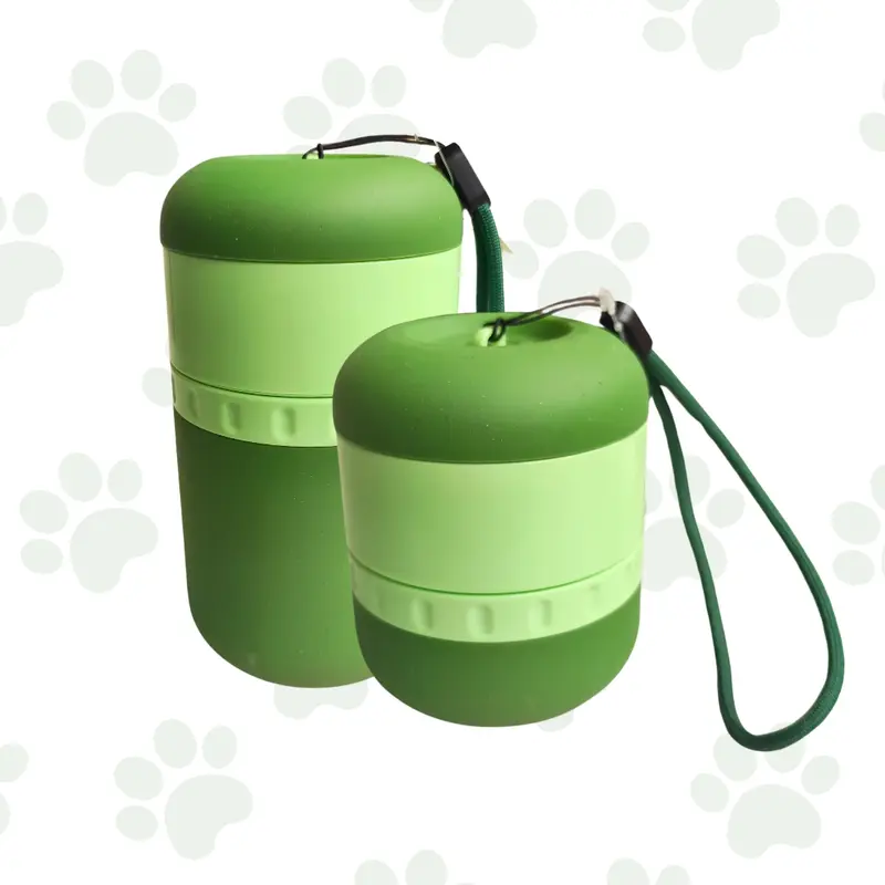 Borraccia in silicone per cane portatile