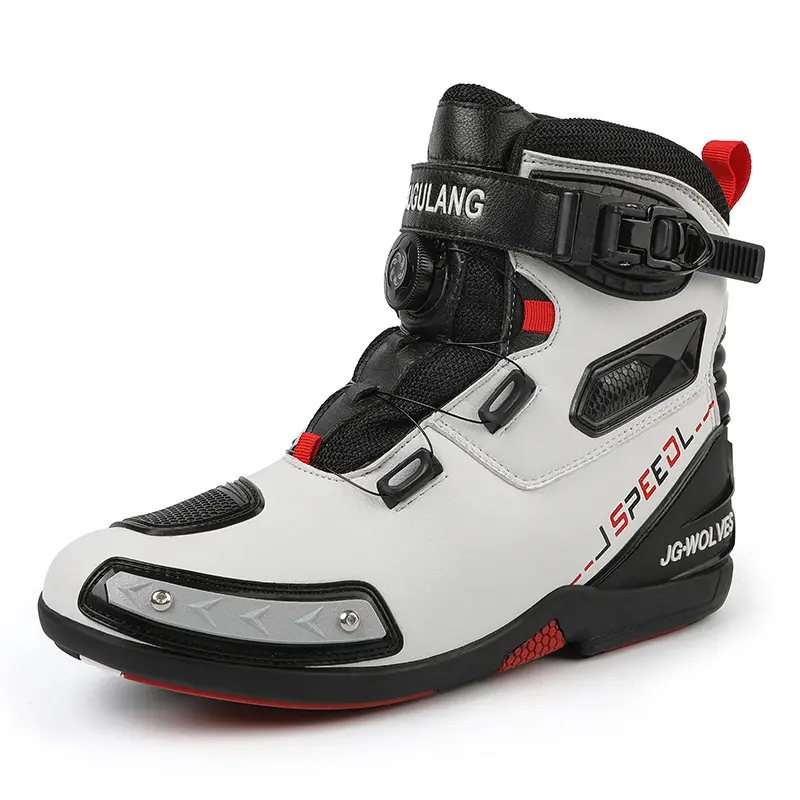 Botas de moto impermeables para hombre – Antideslizantes y con amortiguación