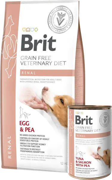 BRIT Grain Free Vet Diets Renal | Pienso para perros con funciones renales dañados