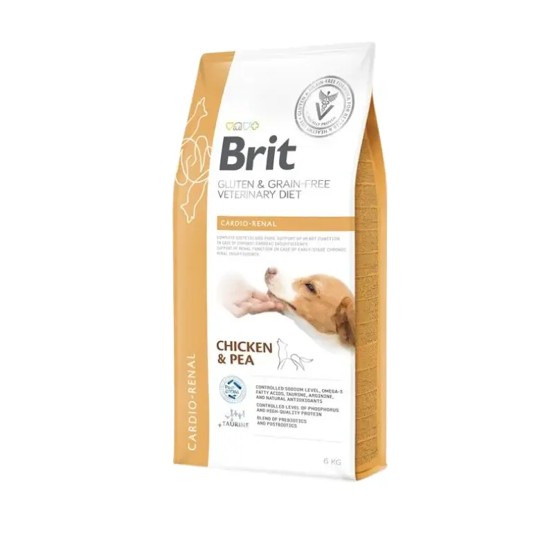 BRIT Grain Free Veterinary Diet Cardio-Renal | Pienso para perros con soporte cardíaco y renal