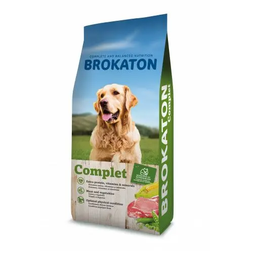 🐶 BROKATON COMPLET 20 kg | Pienso equilibrado para perros adultos
