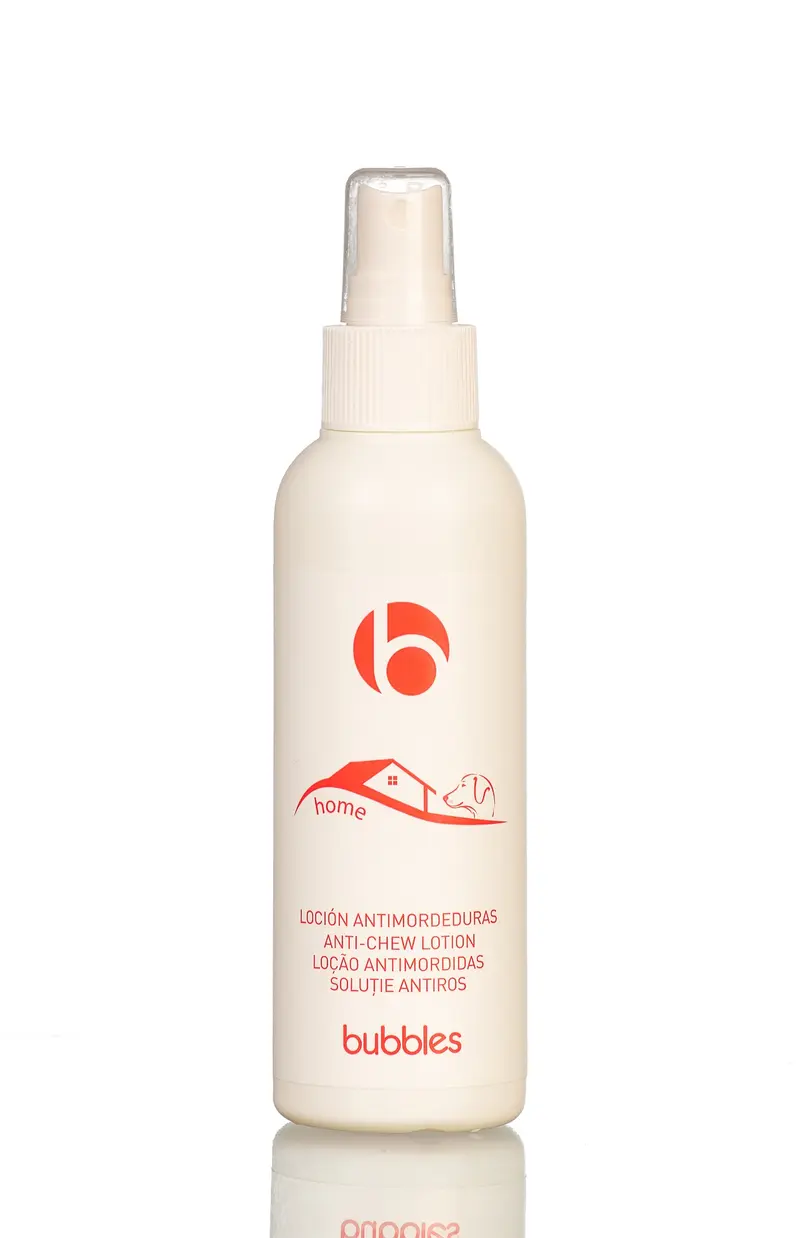 BUBBLES Loción Anti Mordeduras para Perros | Protección Duradera sin Molestias | 150 ml