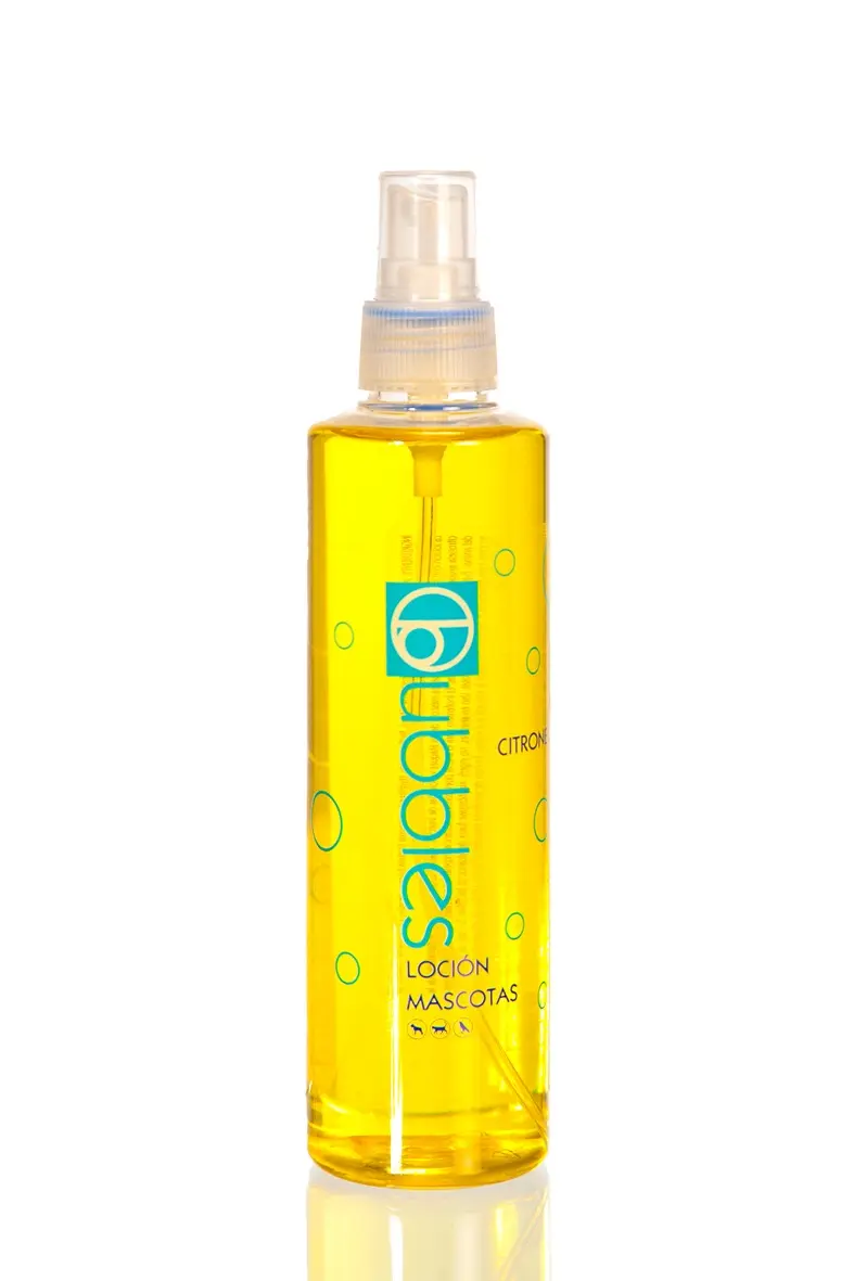 BUBBLES Loción Repelente Citrofresh 250 ml | Protección Natural contra Insectos para Mascotas