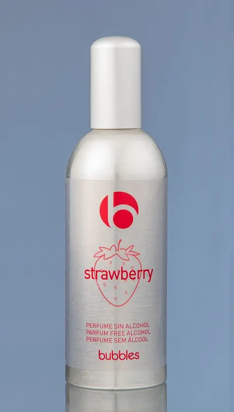 BUBBLES Perfume Sin Alcohol de Fresa 150 ml | Fragancia Natural para Mascotas