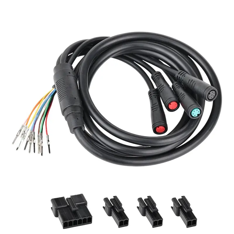 Cable Integrado 4 en 1 para Patinetes Eléctricos - 130cm