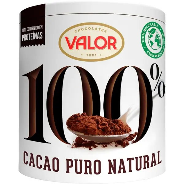 CACAO NATURAL 100% VALOR 250G