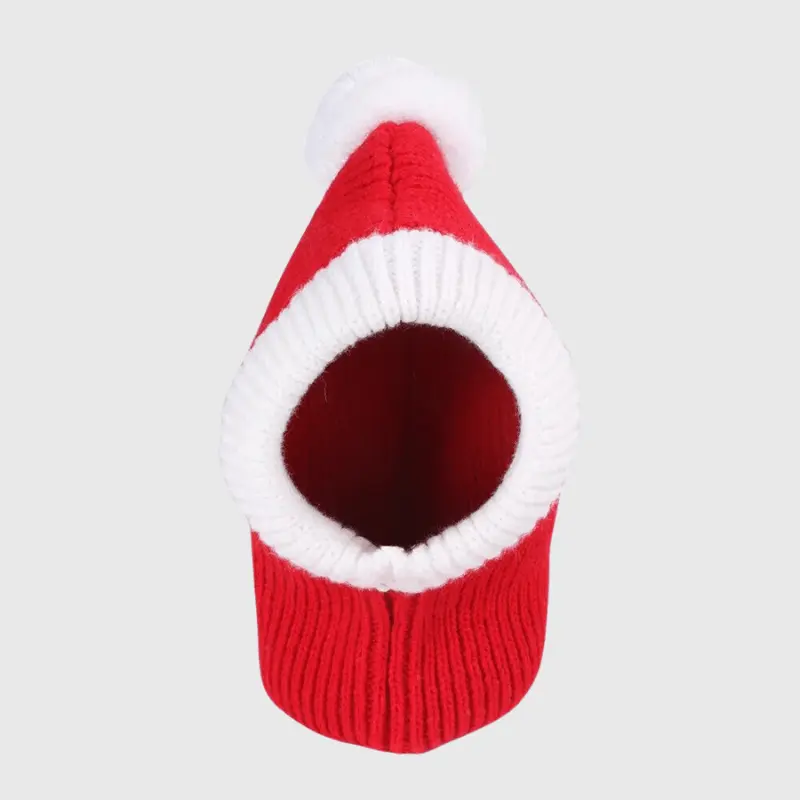 Cagoule à pompon pour chien