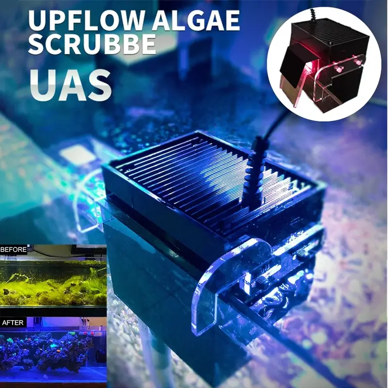 🌿 Caja de Algas Externa UAS – Equilibrio Marino y Agua Cristalina 🌊