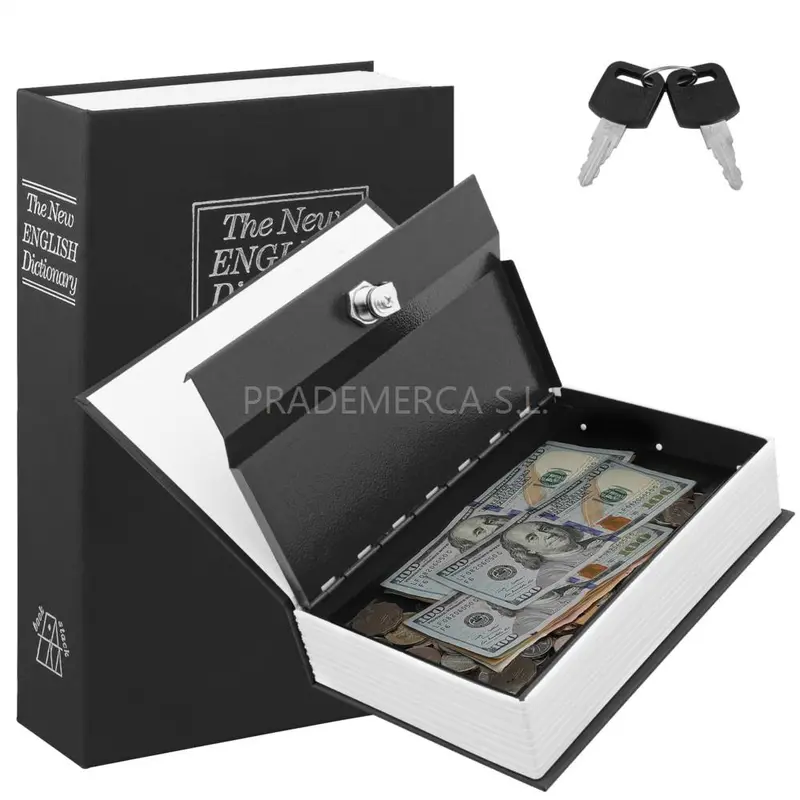 Caja De Seguridad En Forma De Diccionario H.K - 240x155x55MM