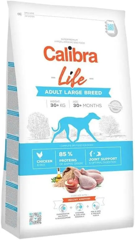 CALIBRA DOG LIFE ADULT LARGE BREED POLLO 12KG