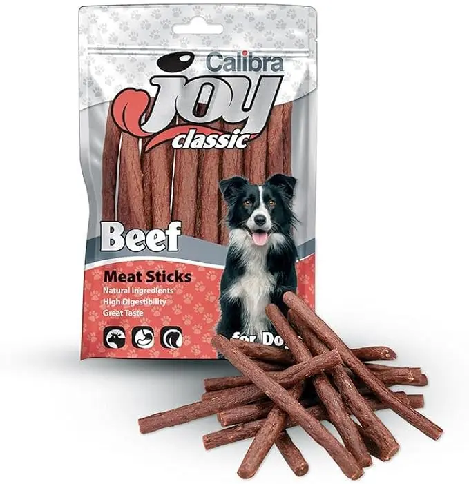 CALIBRA JOY DOG CLASSIC STICKS TERNERA 80GR
