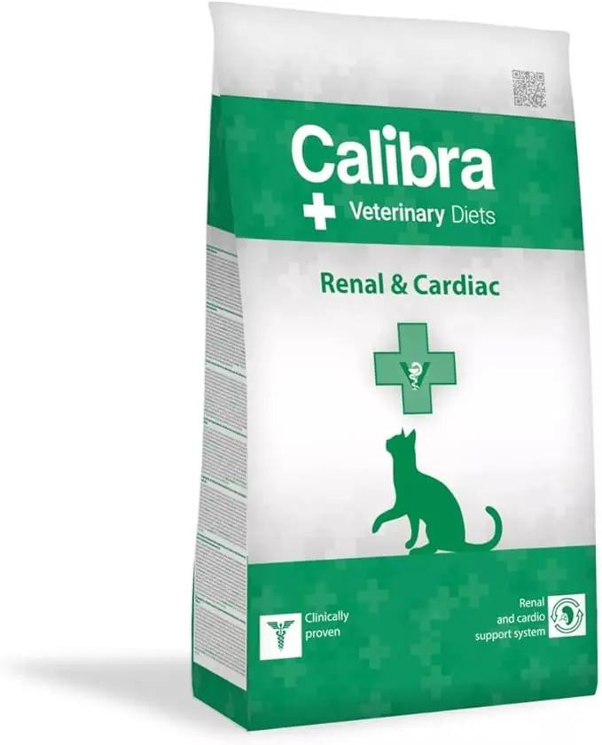 CALIBRA VET DIET CAT RENAL CARDIAC 2KG